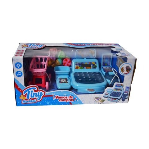 Producto - CAJA REGISTRADORA CON LUZ Y SONIDO EN CAJA 30X13X14CM