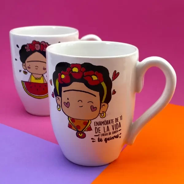 Producto - Taza Ceramica Frida con frases