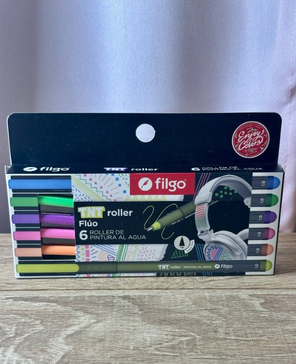 Producto - Tnt roller x 6 fluo Filgo