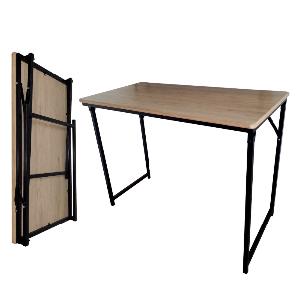 Producto - Escritorio Plegable 1 metro negro 100x50x75