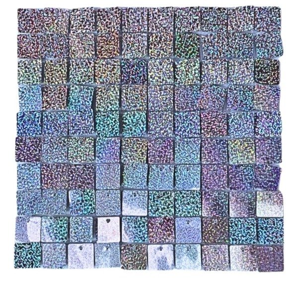 Producto - Lentejuelas para shimmer x1/2kg color plateado holografico