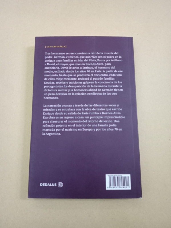 Producto - Regreso a casa - Marcos Rosenzvaig - Dedalus 2024 - 1
