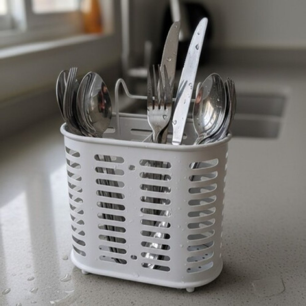Producto - Escurridor Metálico Utensilios White