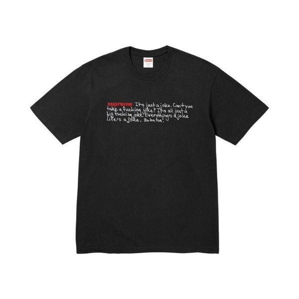 Producto - Supreme Joke Tee Black