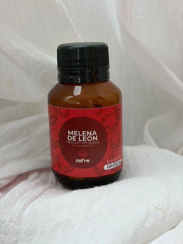 Producto - Melena de Leon, capsulas 500 mg x 30