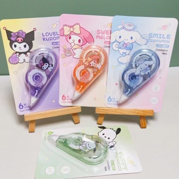 Producto - Corrector en cinta sanrio 6 metros