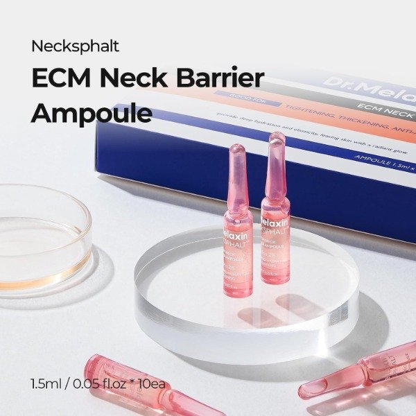 Producto - Dr Melaxin Ampolla Nexcksphalt ECM Neck Barrier 1.5ml x 10unid - 1