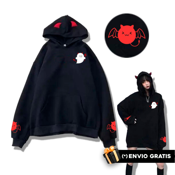 Producto - Buzo Little Cute Devil Unisex Algodón - 0