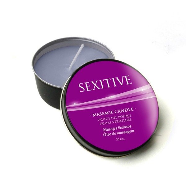 Producto - Vela para masajes aroma FRUTOS DEL BOSQUE.