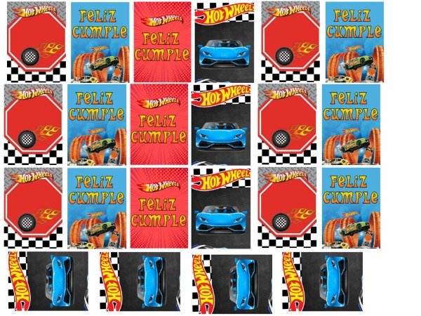 Producto - LAMINA HOT WHEELS CHOCOLINA