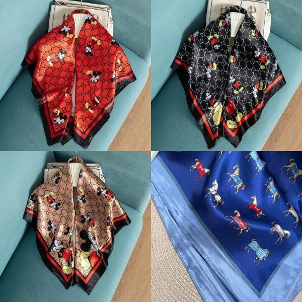 Producto - 90X90 PAÑUELOS ESTAMPADOS X1U