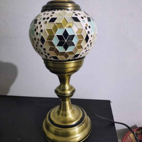 Producto - Lámpara turca: "Geometría del desierto"