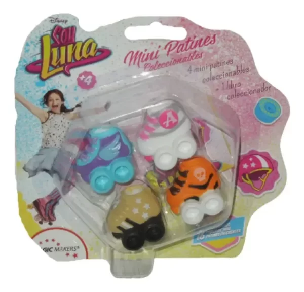 Producto - Soy Luna Mini Patines Para Dedo X 4 Ambar/Jim/Pedro