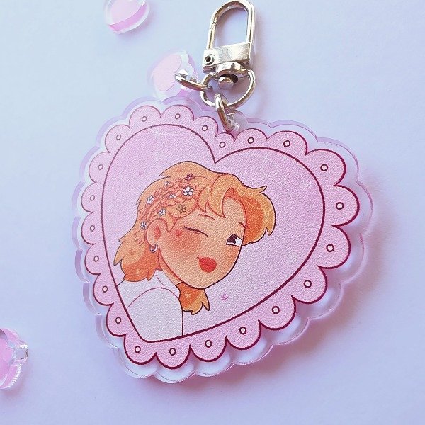 Producto - Llavero acrílico - Jimin Trenzas! - 2