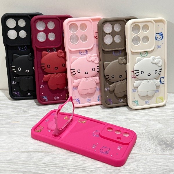 Producto - FUNDA SILICONA KITTY ESPEJO