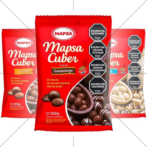 Producto - Chocolate Mapsacuber Baño de Repostería 500g