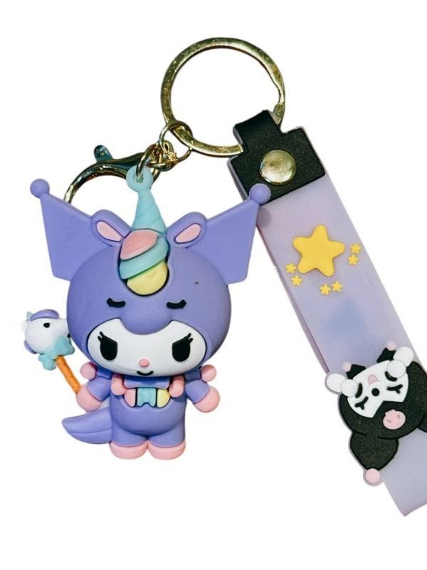 Producto - Llavero - Kuromi con varita
