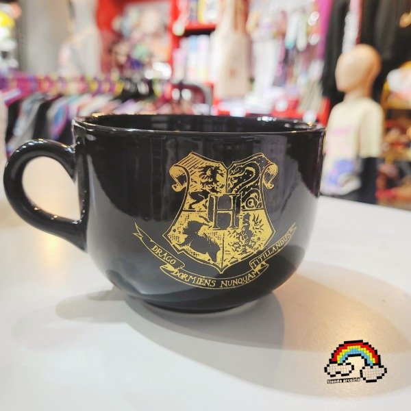 Producto - TAZON DE CERAMICA GOLD HOGWARTS HARRY POTTER