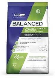 Producto - VITAL CAT BALANCE CASTRADO/CONTROL DE PESO ADULTO X 7.5 KG