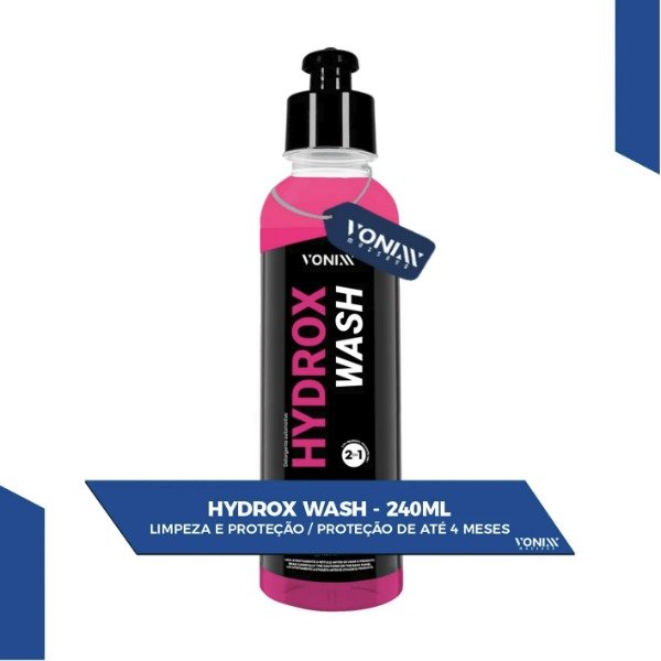 Producto - Shampoo Protector Cerámico Hydrox Wash Vonixx 2 En 1, 240 Ml