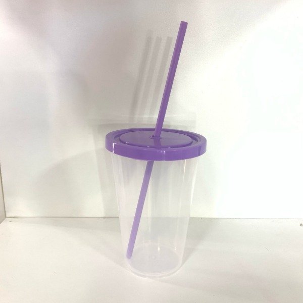 Producto - VASO CON TAPA Y SORBETE