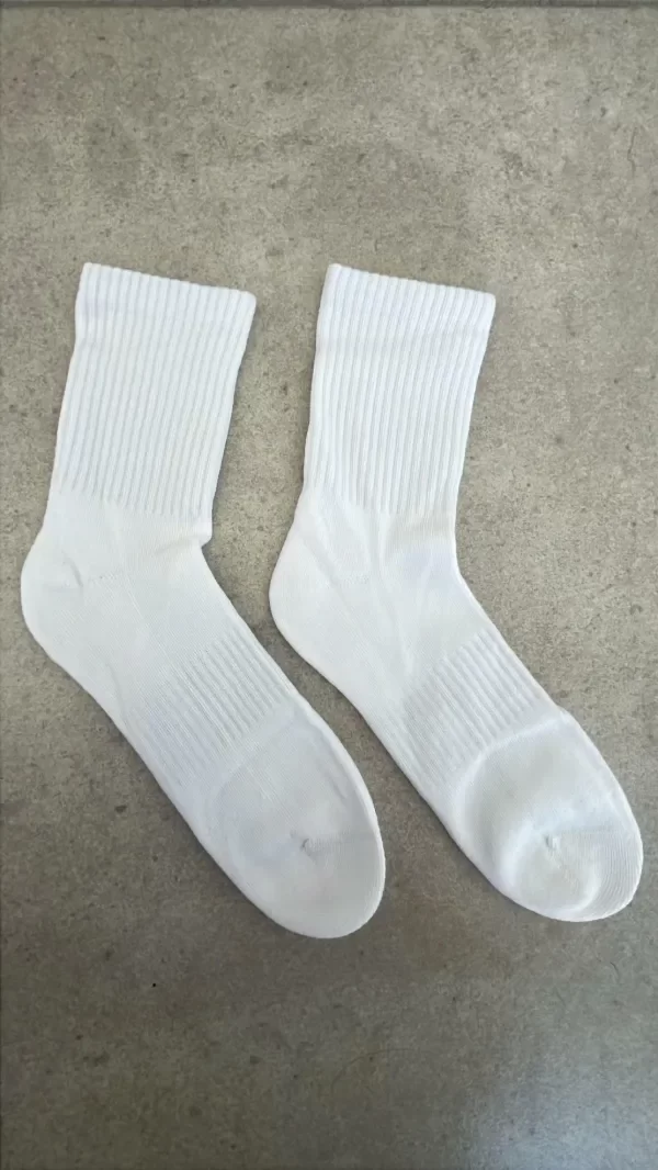 Producto - Medias Tennis Blancas Lisas