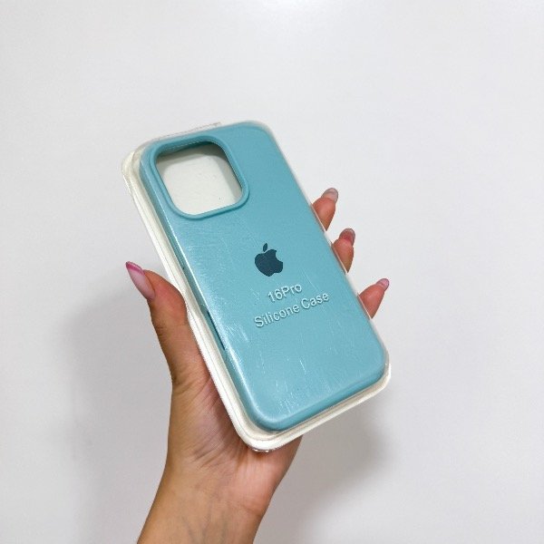 Producto - 41.Silicone case verde turquesa