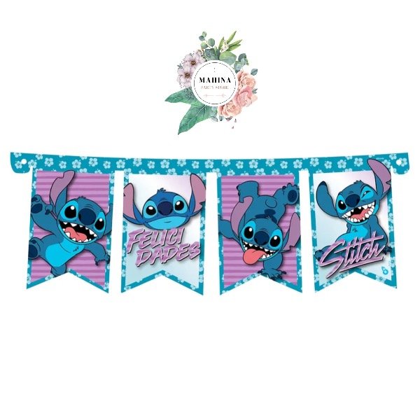 Producto - Banderín Stitch