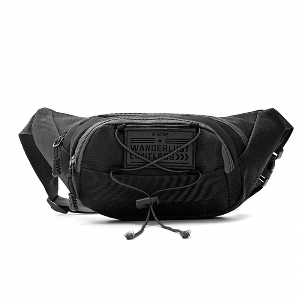 Producto - Riñonera negra deportiva Wanderlust 36889