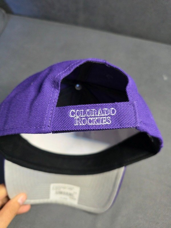 Colorado Rockies Purple '47 brand MVP adjustable velcro team — imagen 5