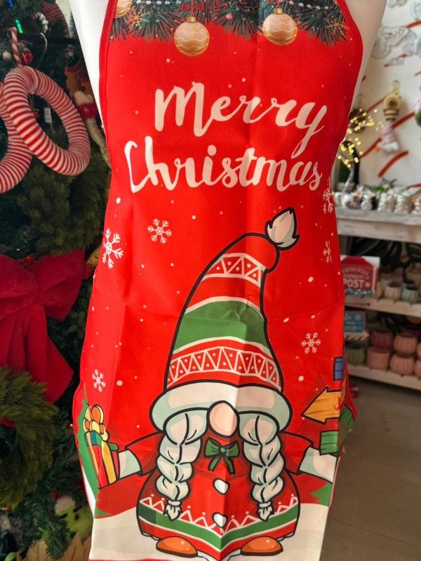 Producto - Delantal Navideño Cód. D12 (Efectivo: 19.920)