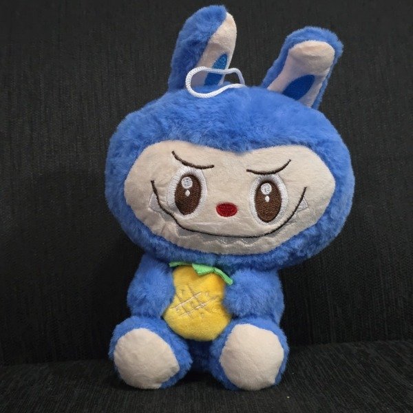 Producto - Peluche: Labubu con fruta [27 cm] (Azul)