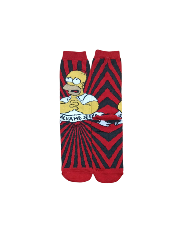 Producto - Medias los Simpsons - sálvame jebus