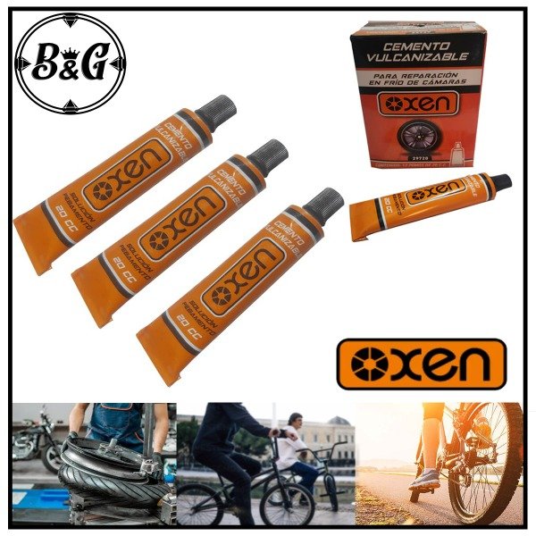 Producto - Pegamento OXEN Solución para Parche Cámaras EXCELENTE CALIDAD (UNIDAD)
