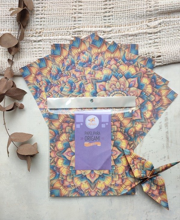 Producto - Mándala Mística 15x15 simple faz 20 papeles