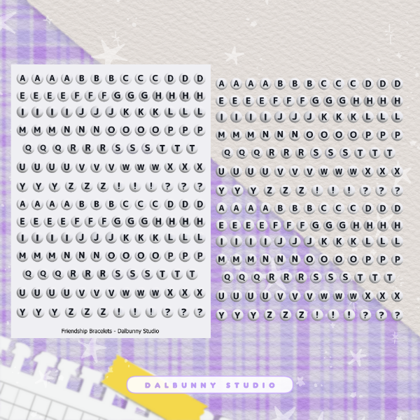 Producto - Friendship Bracelet - Planchita