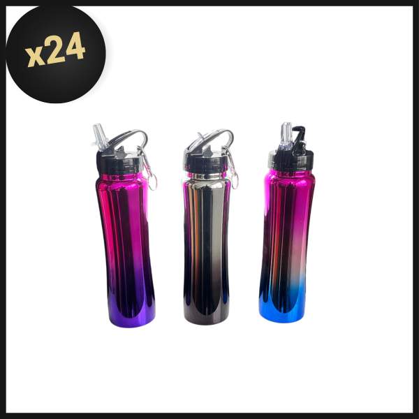 Producto - PROMO BULTO BOTELLA DEPORTIVA DEGRADE 500ML SIN LOGO