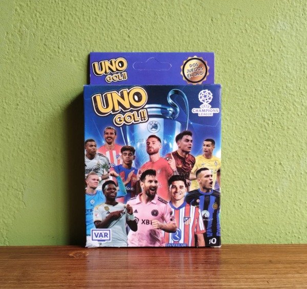 Producto - 1182 - Cartas Uno Futbol Messi