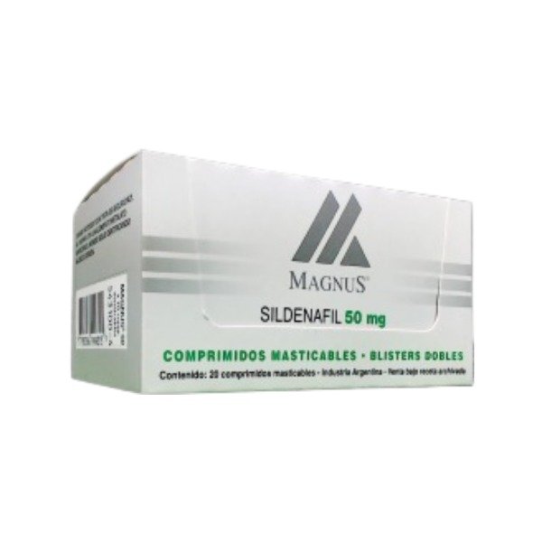 Producto - Magnus 50MG X20 CMP MASTICABLES
