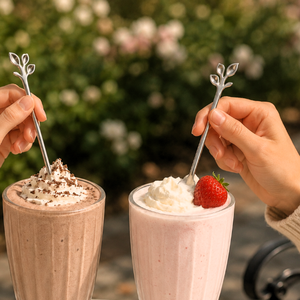 Producto - Cuchara Milkshake Acero