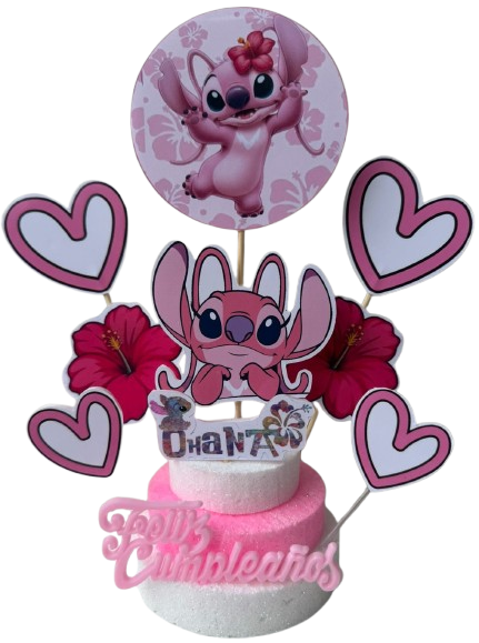 Producto - Adorno Base Telgopor Stitch Angela x1