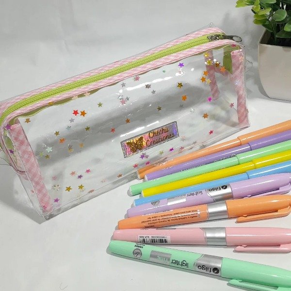 Producto - Cartu box cristal estrellas rosa