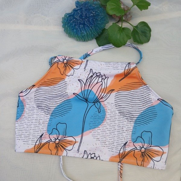 Producto - Top atar flores veraniegas