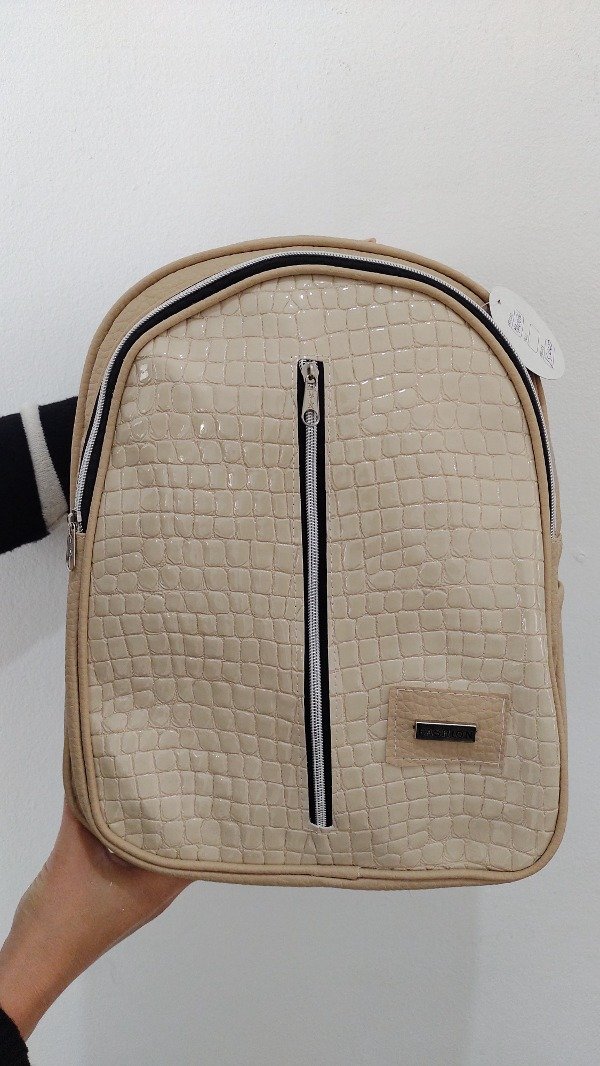 Producto - Mochila ecocuero NUDE