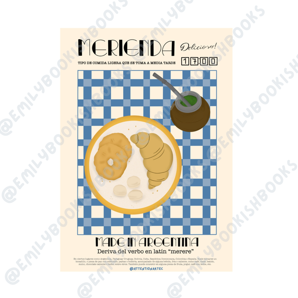 Producto - Ilustración Merienda