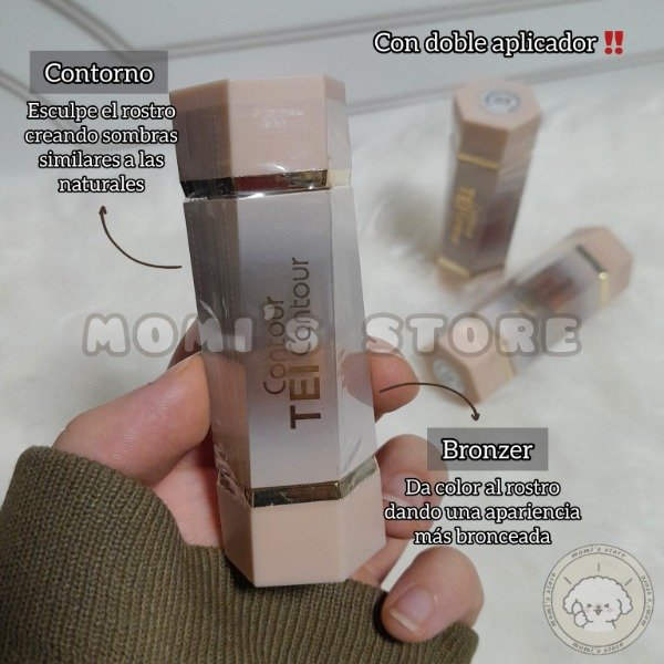 Producto - Contorno + bronzer liquidos TEI Cosmética "Contour Contour"