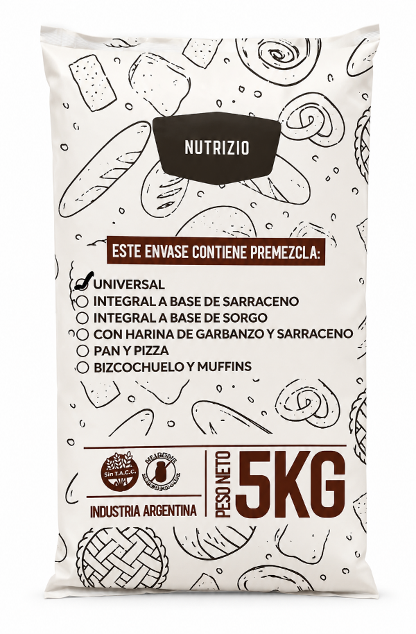Producto - PREMEZCLA 5KG NUTRIZIO UNIVERSAL