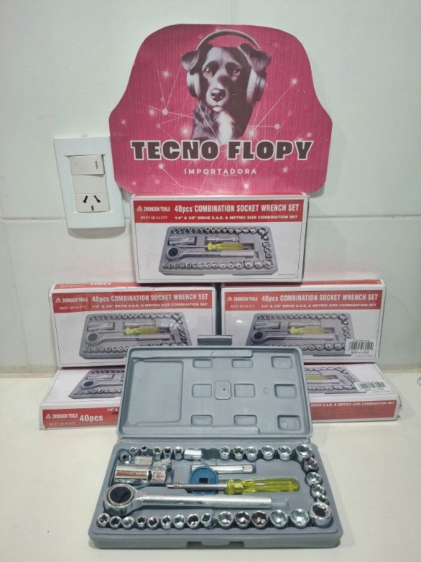 Producto - Set tubos 40 piezas llave