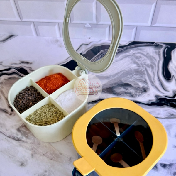 Producto - Especiero 4 en 1 con cuchara