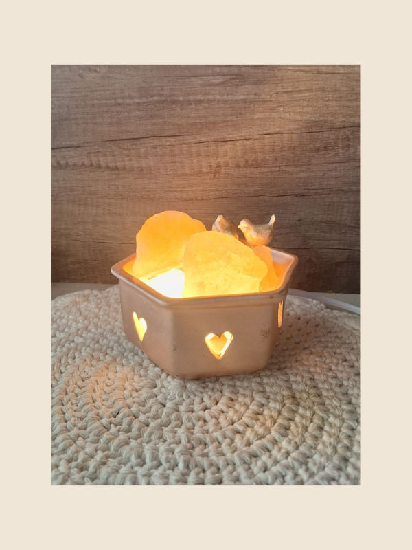 Producto - Lampara de sal corazón III